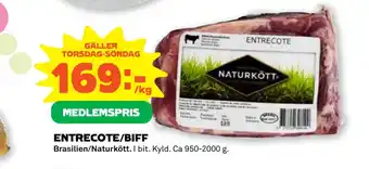 Stora Coop ENTRECOTE/BIFF erbjuda