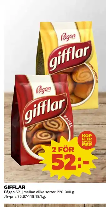 Coop GIFFLAR erbjuda