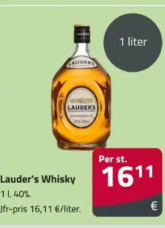 Fleggaard Lauder's Whisky erbjuda