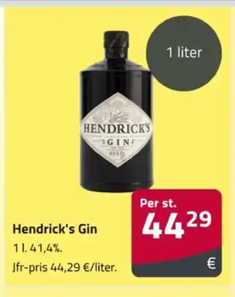 Fleggaard Hendrick's Gin erbjuda