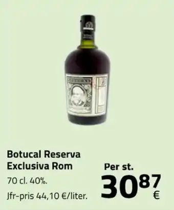 Fleggaard Botucal Reserva Exclusiva Rom erbjuda