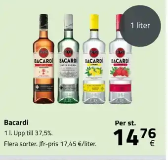 Fleggaard Bacardi erbjuda