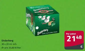 Fleggaard Underberg erbjuda