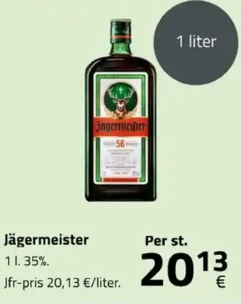 Fleggaard Jägermeister erbjuda