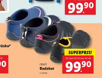 Lidl Badskor erbjuda