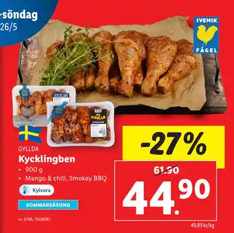 Lidl Kycklingben erbjuda