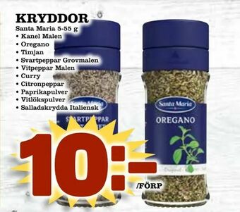 Matdax Kryddor erbjuda