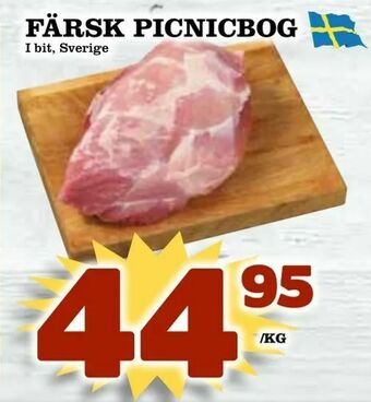 Matdax Färsk picnicbog erbjuda