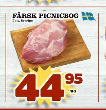 Nya Pulsen Färsk picnicbog erbjuda