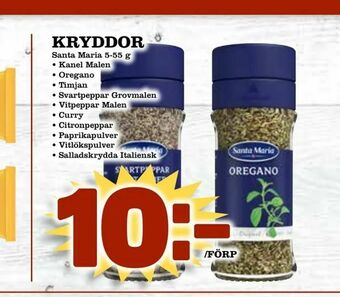 Nya Pulsen Kryddor erbjuda