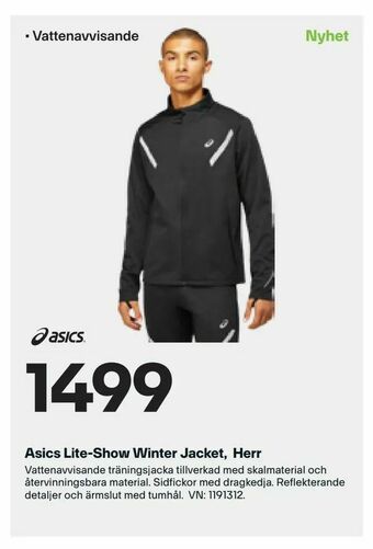 XXL Asics Lite-Show Winter Jacket, Herr erbjuda