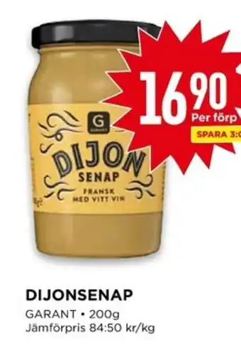 Willys DIJONSENAP erbjuda