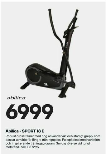 XXL Abilica - SPORT 18 E erbjuda