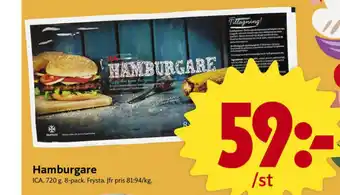 ICA Nära Ica hamburgare erbjuda