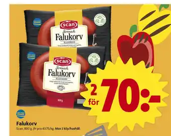 Scan falukorv