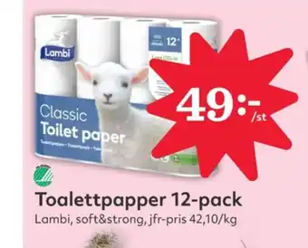 Classic toalettpapper