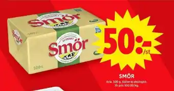 ICA Maxi Svenskt smör erbjuda