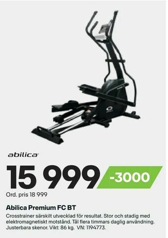 XXL Abilica Premium FC BT erbjuda