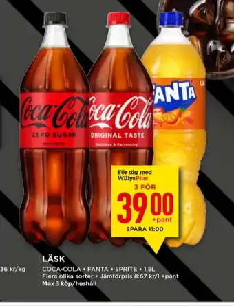 Coca cola läskedryck