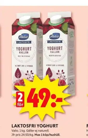 ICA Kvantum Valio yoghurt erbjuda