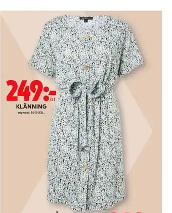 ICA Maxi Mywear klänning erbjuda