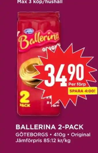Ballerina kaffekex