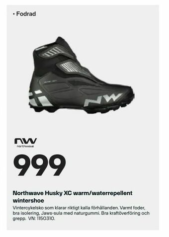 Northwave Husky XC warm/waterrepellent wintershoe