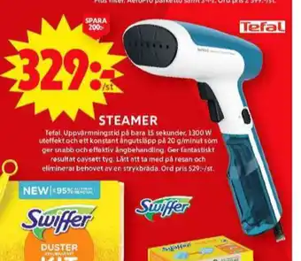 ICA Maxi Tefal steamer erbjuda