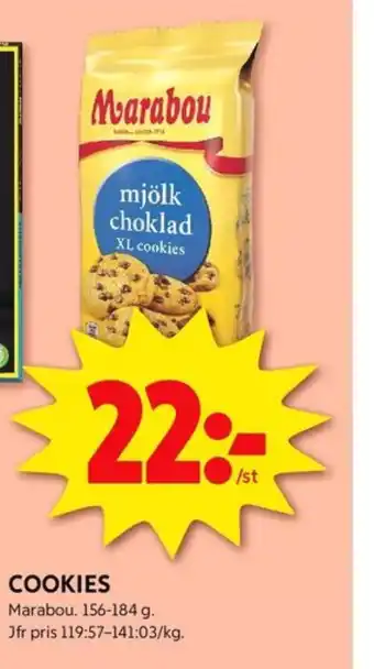 ICA Kvantum Marabou cookies erbjuda