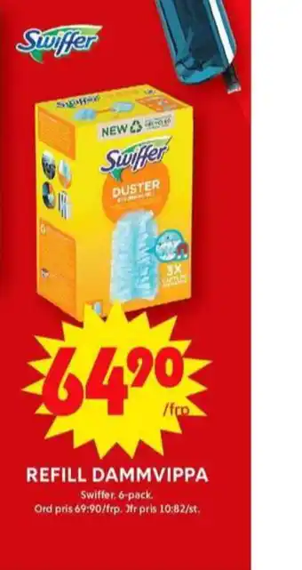 ICA Maxi Swiffer dammvippa erbjuda