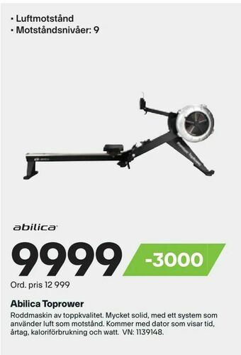 XXL Abilica Toprower erbjuda