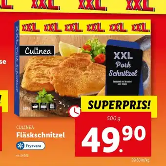 Lidl Culinea schnitzel erbjuda