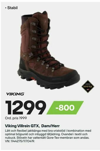 XXL Viking Villrein GTX, Dam/Herr erbjuda