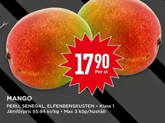 Willys MANGO erbjuda