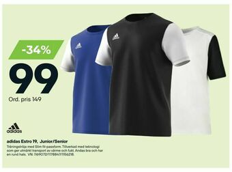 XXL adidas Estro 19, Junior/Senior erbjuda