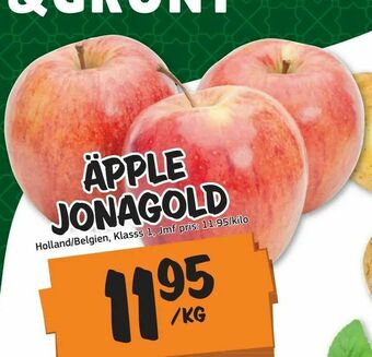 Bazaar Food market Äpple jonagold erbjuda