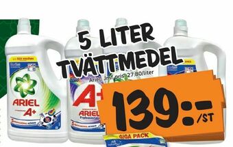 Bazaar Food market 5 liter tvättmedel erbjuda