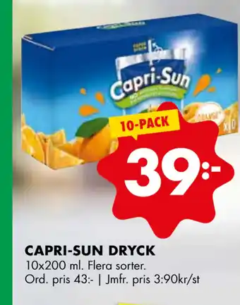 CAPRI-SUN DRYCK