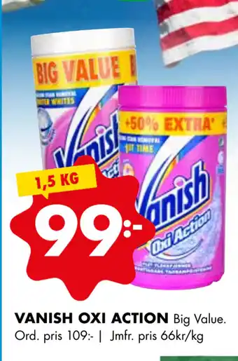 ÖoB VANISH OXI ACTION erbjuda