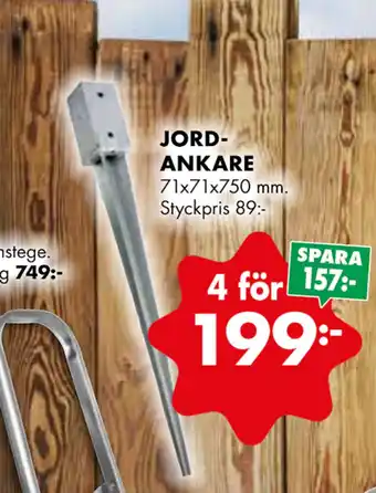 ÖoB JORDANKARE erbjuda