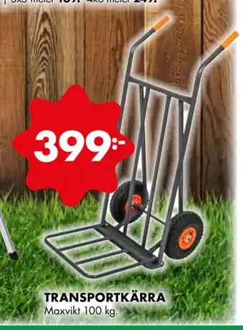 ÖoB TRANSPORTKÄRRA erbjuda
