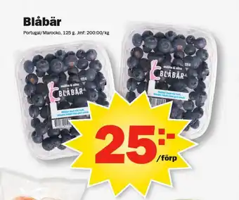 Pekås Blåbär erbjuda