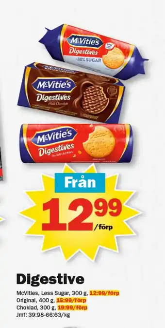 Pekås Digestive erbjuda