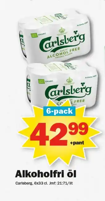 Pekås Alkoholfri öl erbjuda