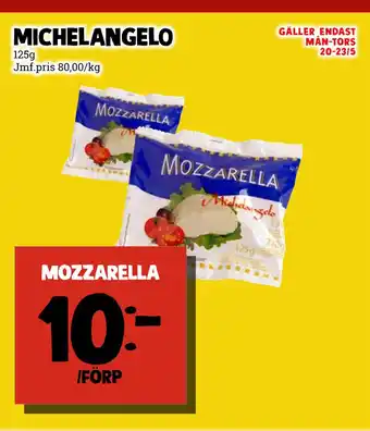 MatArket Mozzarella erbjuda