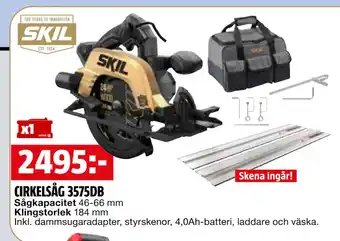 Bauhaus CIRKELSÅG 3575DB erbjuda