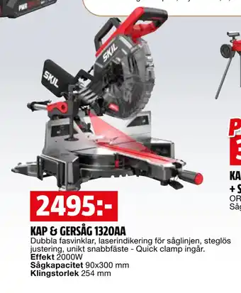 Bauhaus KAP & GERSÅG 1320AA erbjuda