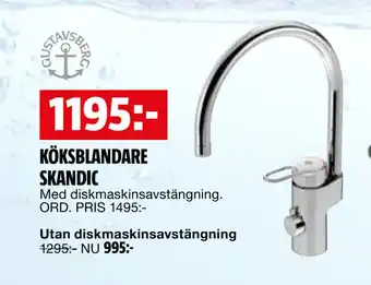 Bauhaus KÖKSBLANDARE SKANDIC erbjuda