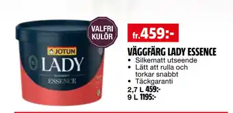 Bauhaus VÄGGFÄRG LADY ESSENCE erbjuda