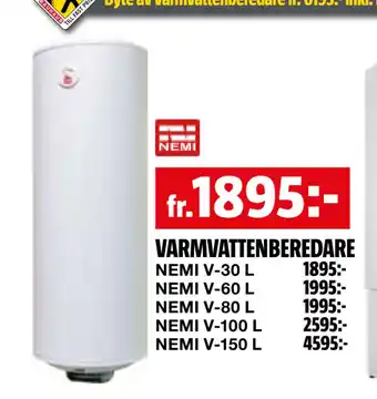 Bauhaus VARMVATTENBEREDARE erbjuda